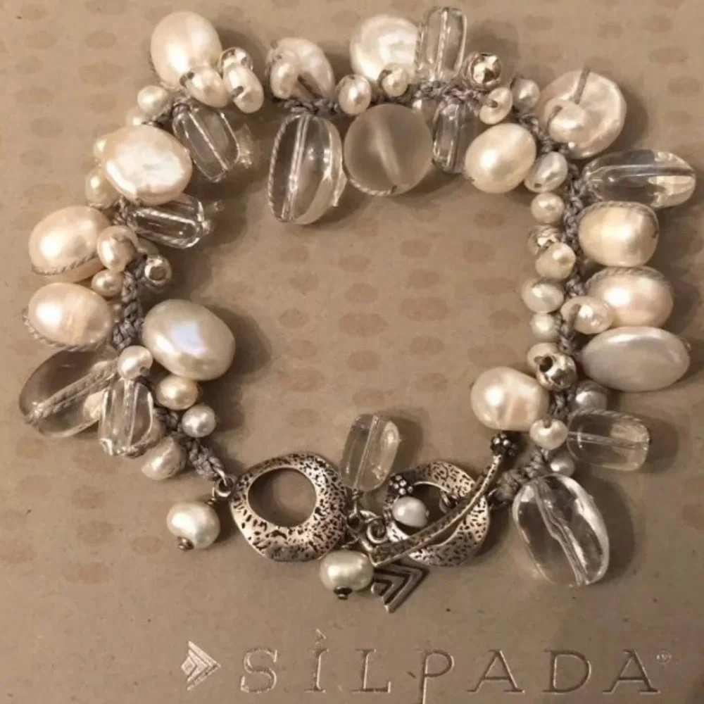 Silpada Sterling Silver Effervescence Cha-Cha Bracelet B2180 - Picture 6 of 9